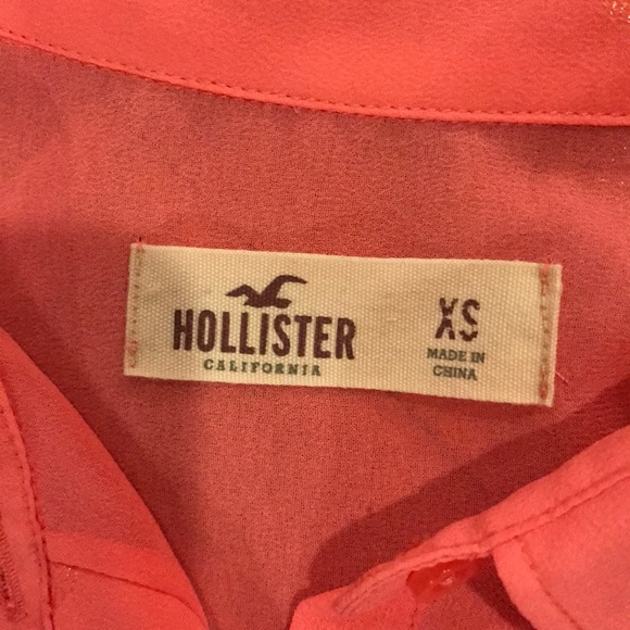 Sheer Button Down blouse - Picture 2 of 7