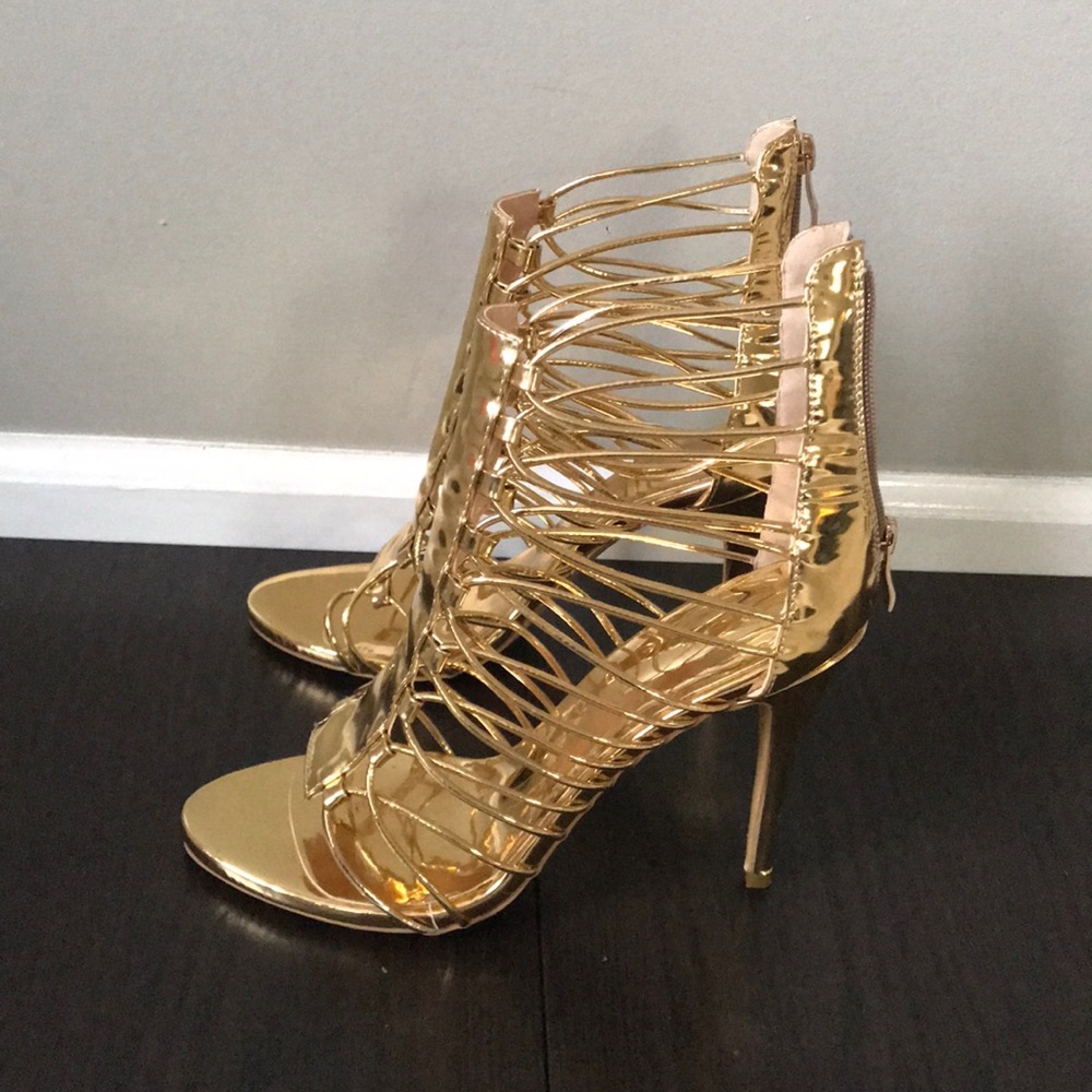 Gold sandal