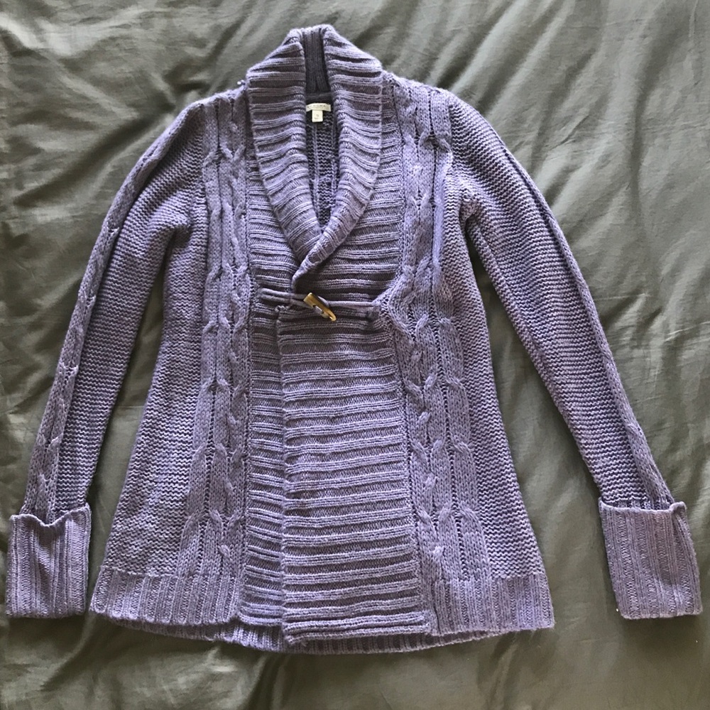 Thick, cozy cardigan