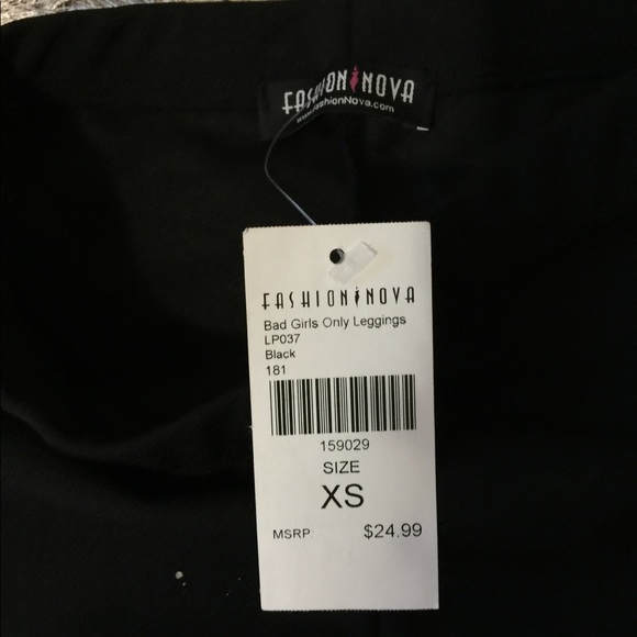 Fashion Nova bad girls only leggings - Picture 4 of 4