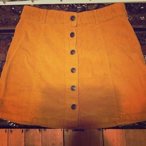 American Eagle corduroy mini skirt