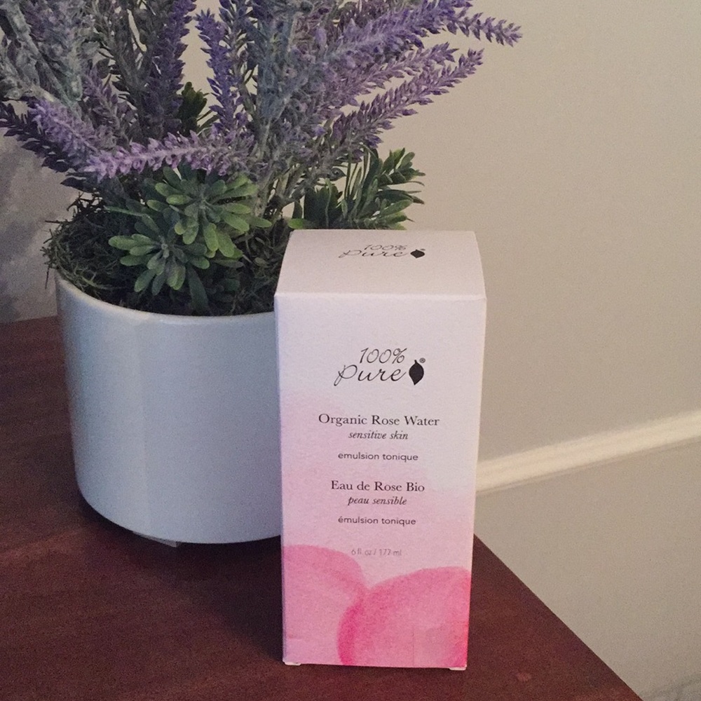 100% Pure Rose Water Sensitive Skin Tonique