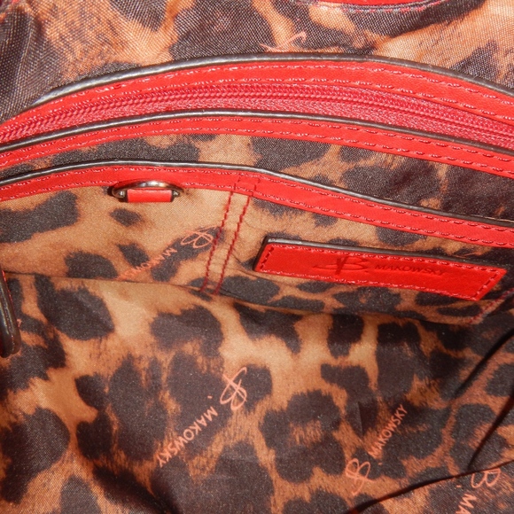 B Makowsky leather shoulder bag - Picture 5 of 8