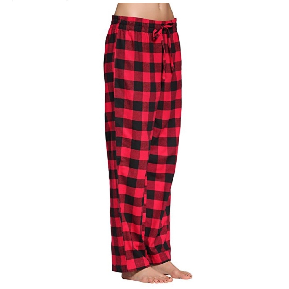 Women's Super Soft Flannel Plaid Pajama Pants