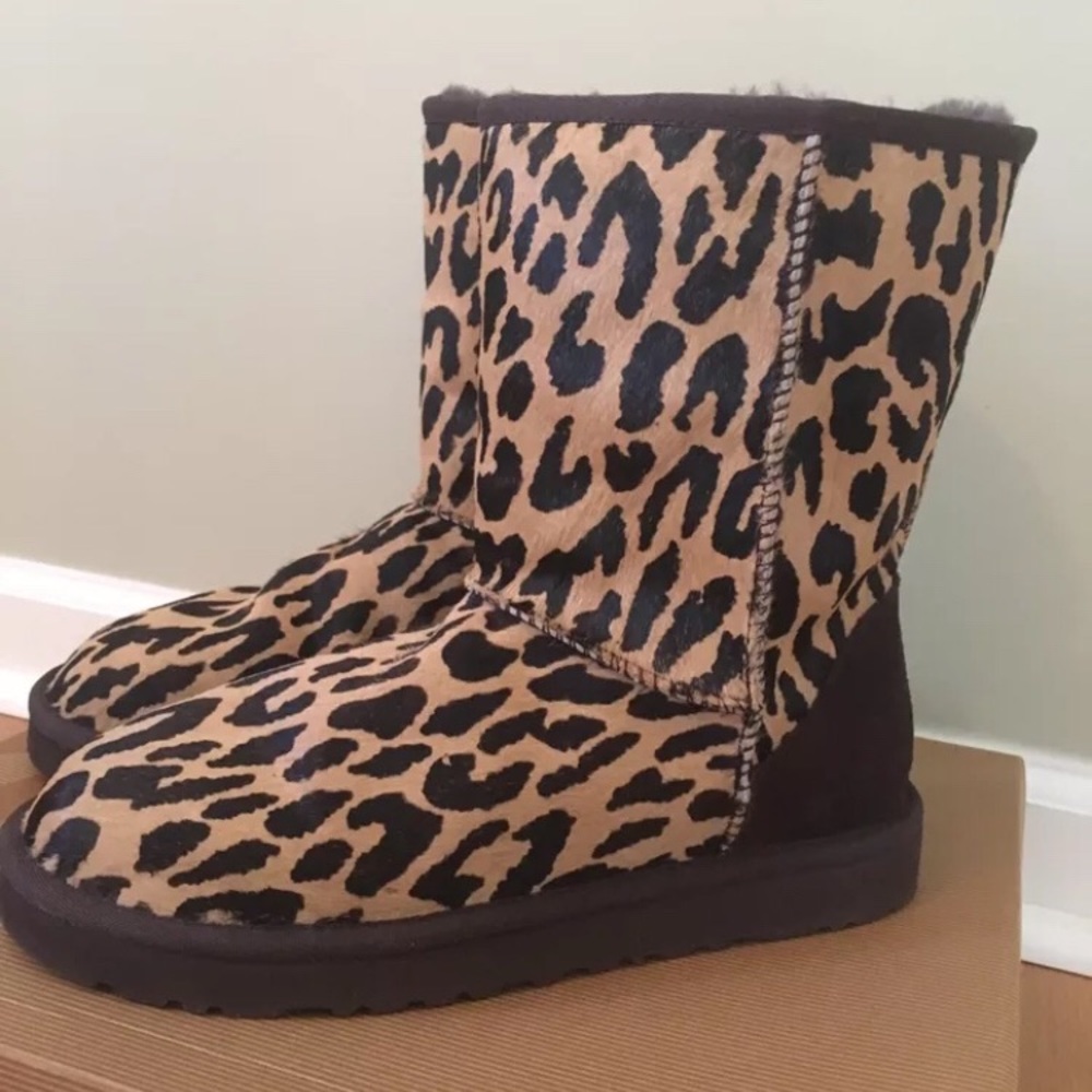 Cheetah Print UGG boots