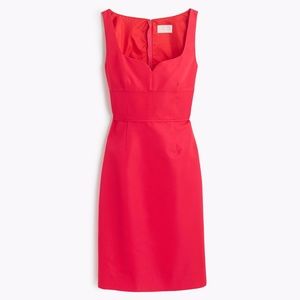 J. Crew Mae Dress in Coral Sunset