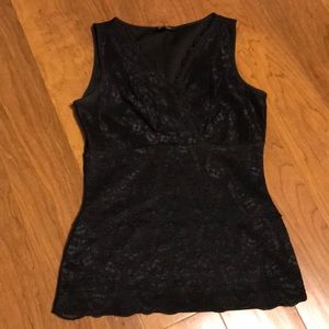 Daisy Fuentes slimming lace tank