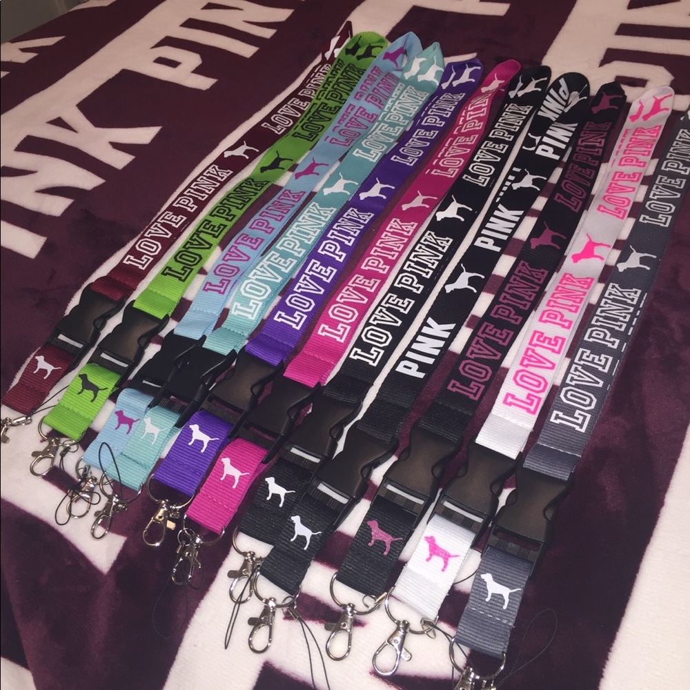 PINK vs lanyards