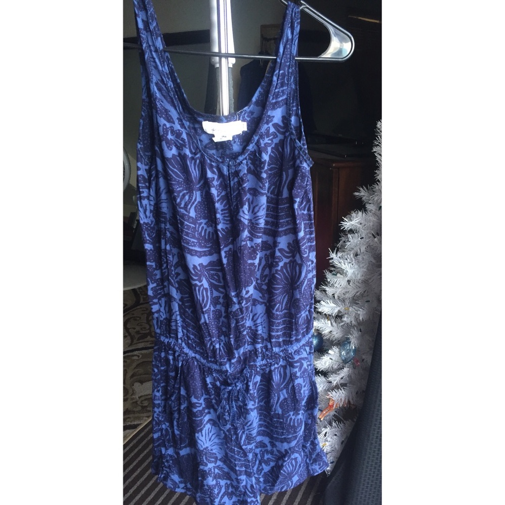 Blue Romper