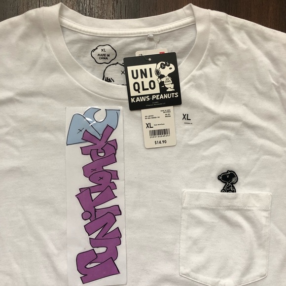 KAWS x Peanuts T shirt - Picture 2 of 5