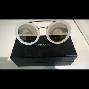 Prada Ivory Sunglasses
