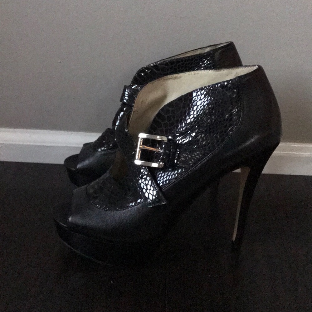 Black Michael Kors heels