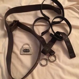 Miche bag handles rings and sparkle charm