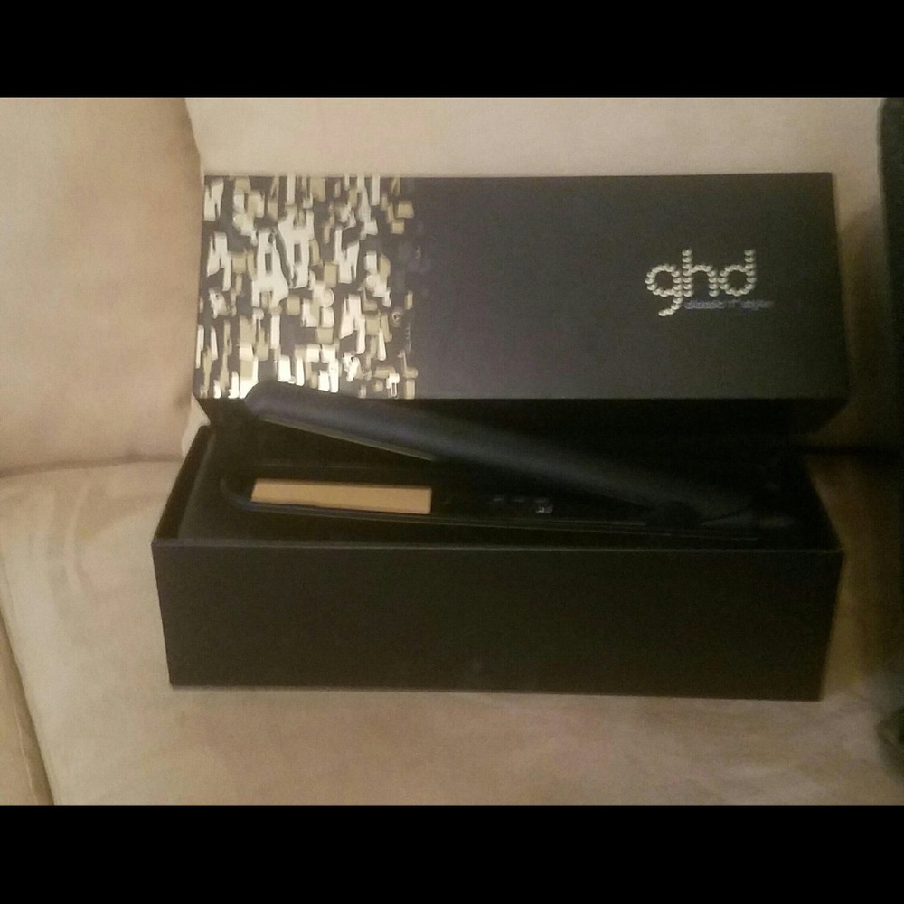 Salon professional GHD hair straightener. OBO