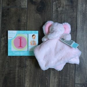 Elephant Security Blanket + First Year Stickers