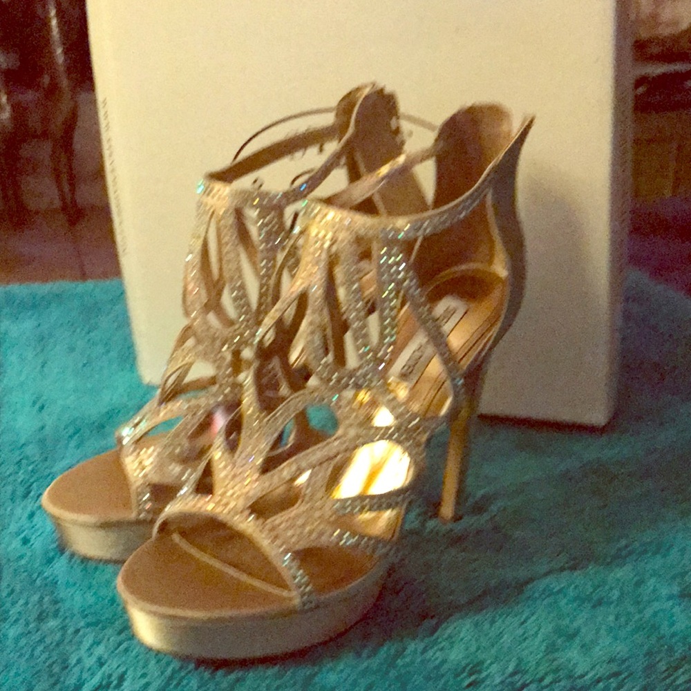 Steve Madden sparkle stilettos
