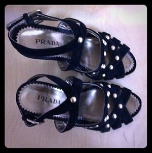 Studded Prada Heels