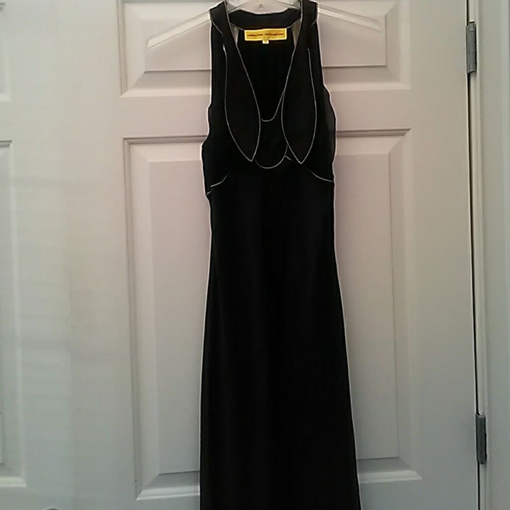 Catherine Malandrino Black Silk Dress