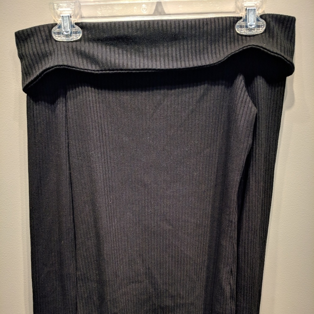 A&F ripped off the shoulder long sleeve shirt