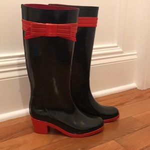 Kate Spade Rain Boots Size 8