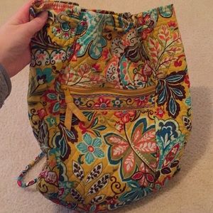 Vera Bradley drawstring bag