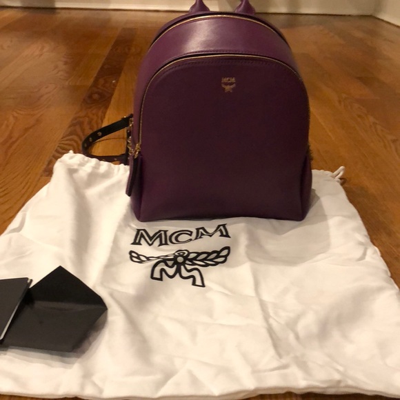 MCM Handbags - MCM Mystic Purple Backpack! NWT!