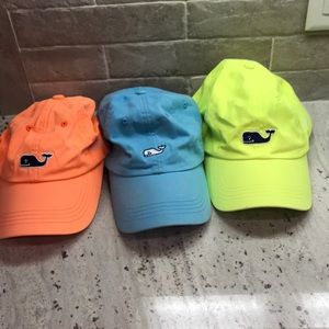 3 Vineyard Vines Baseball Caps