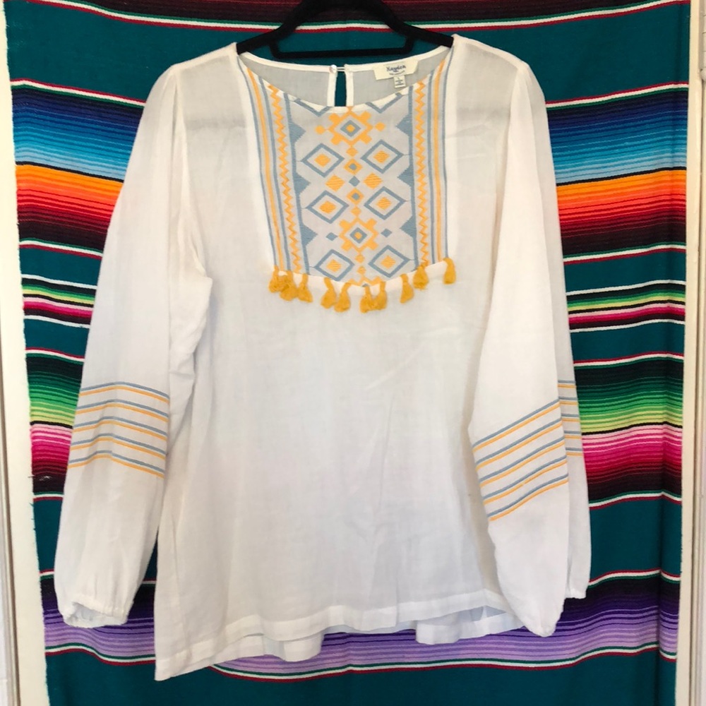 Bohemian stitched long sleeve (worn once)