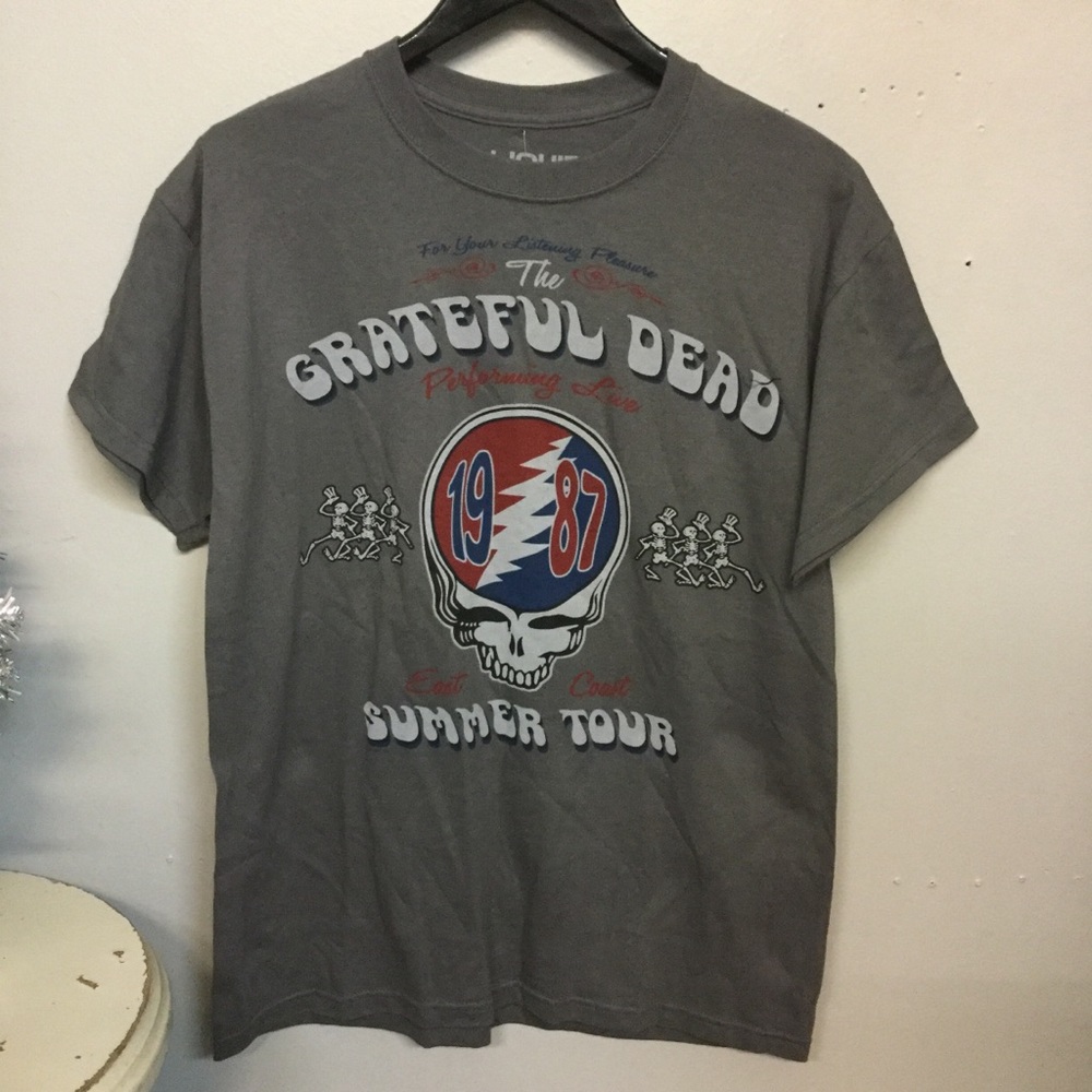 Men’s The Grateful Dead Band Tee - Concert T-Shirt