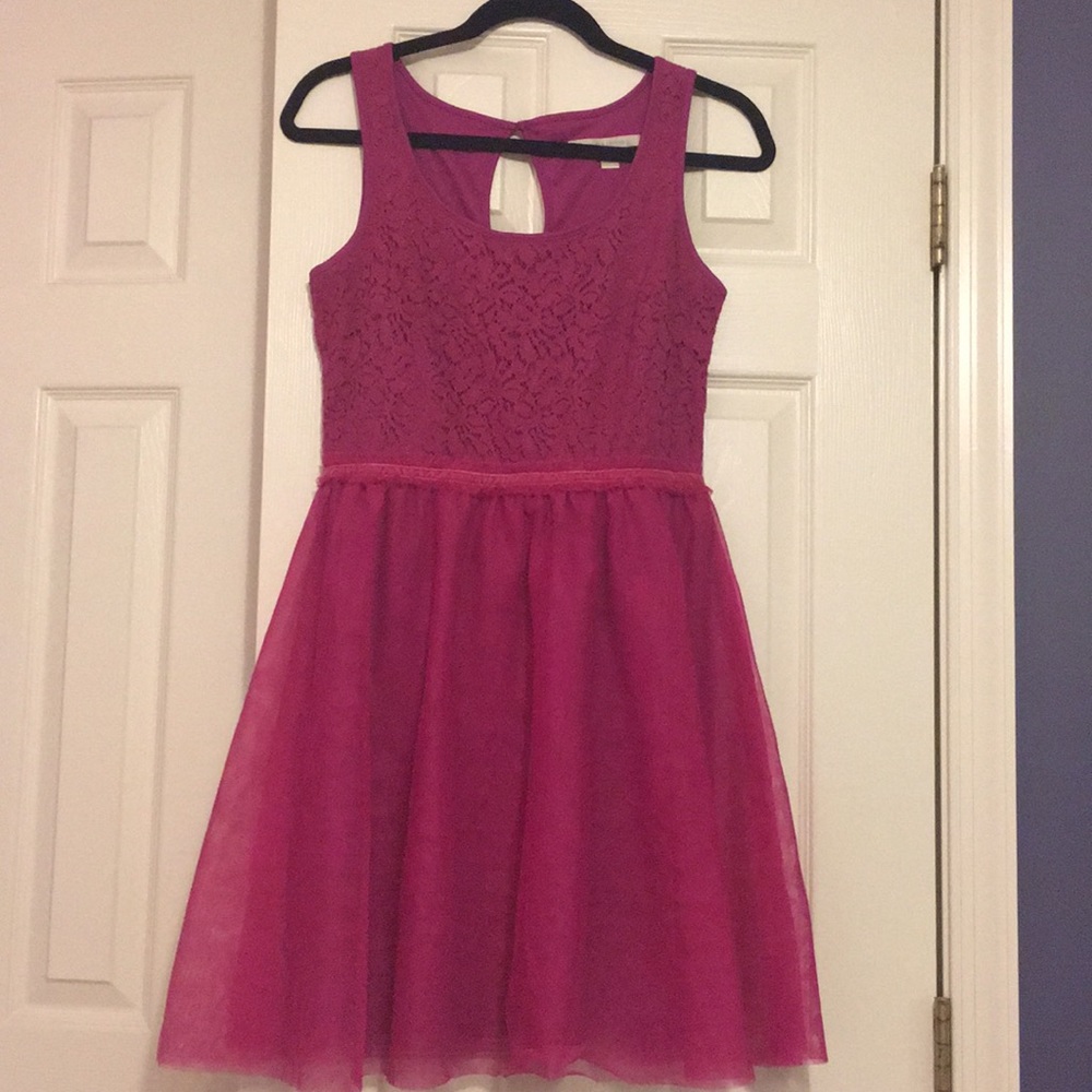Pink Lauren Conrad dress