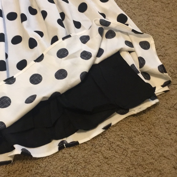 She Traveled Polka Dot Skirt - Picture 2 of 3