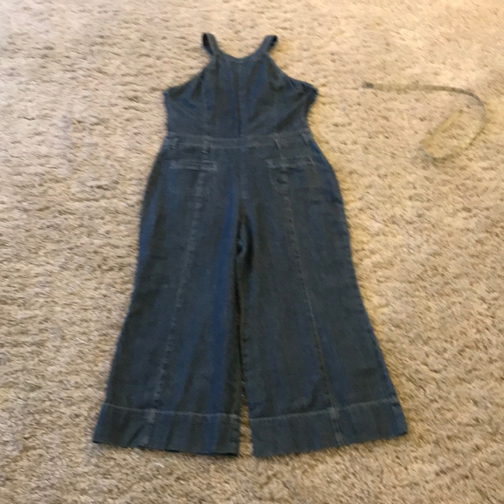 Anthropology denim jumpsuit - Picture 5 of 7