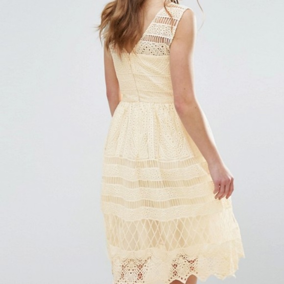 *Final Drop!* NWT ASOS | Lace Party Dress 6/8 - Picture 4 of 8