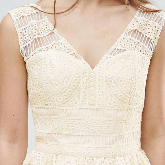 *Final Drop!* NWT ASOS | Lace Party Dress 6/8 - Picture 5 of 8