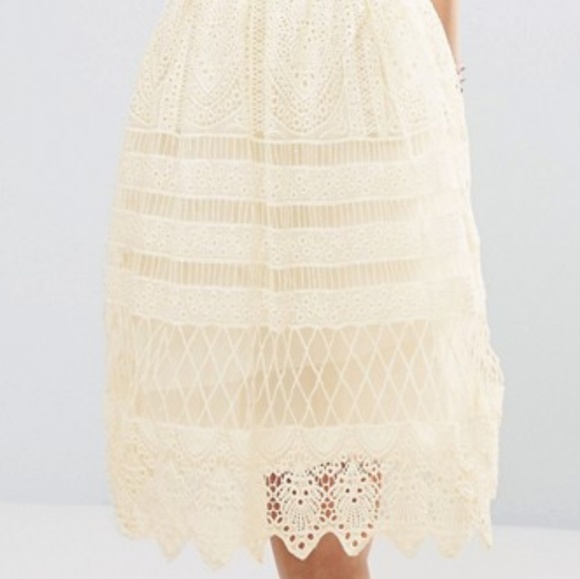 *Final Drop!* NWT ASOS | Lace Party Dress 6/8 - Picture 6 of 8