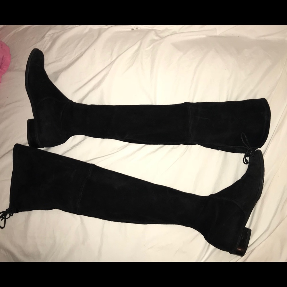 Stuart Weitzman over the knee suede