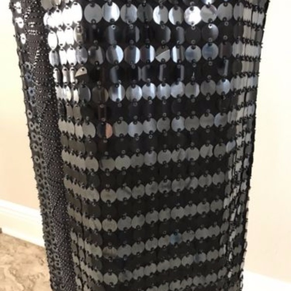 MAX AZRIA COLLECTION RUNWAY GENUINE LEATHER BLACK - Picture 6 of 8