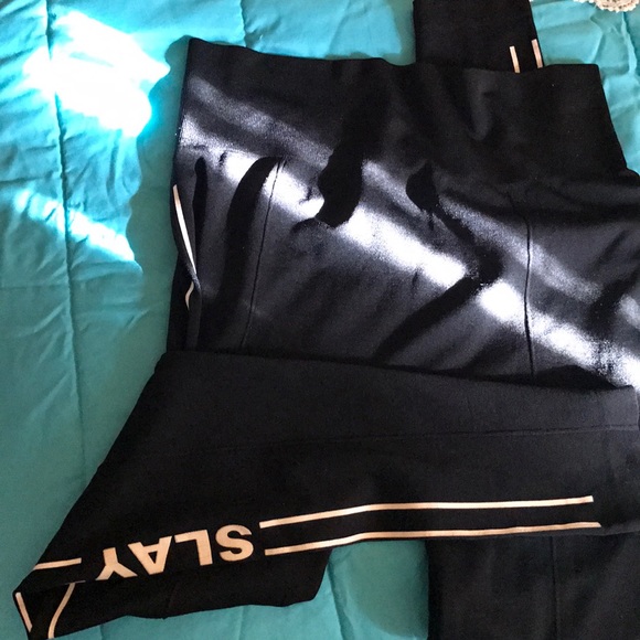 feathers Pants - Plus size 2x/3x polyester leggings
