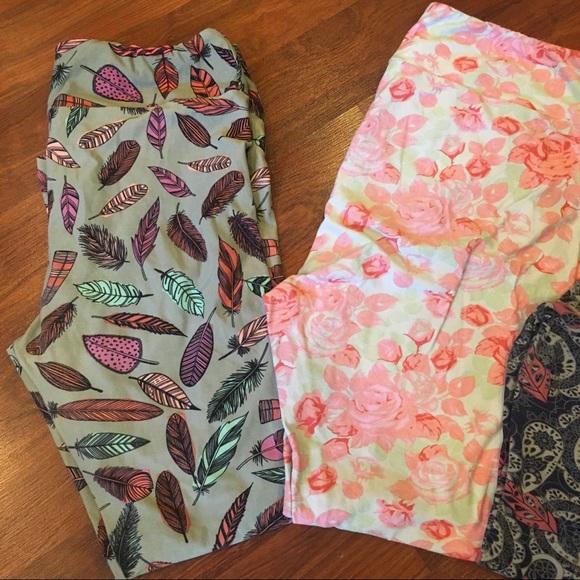 4 pairs LulaRoe TC leggings - Picture 2 of 3