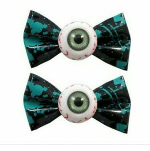 Eyeball hair bows