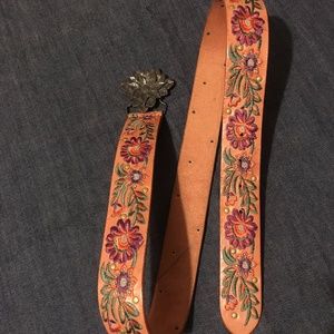 Lucky Brand Embroidered Belt