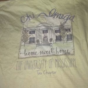 Ole miss chi omega t shirt