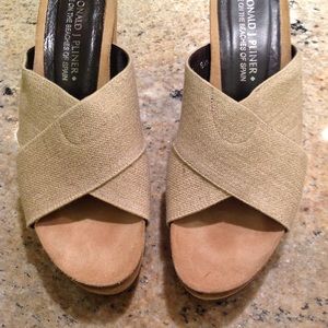 Donald Pliner wedge sandals