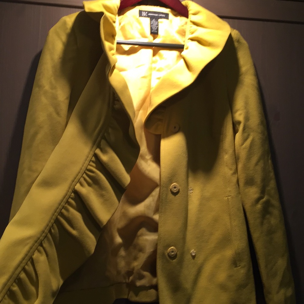 INC Jacket. Pansy Yellow. Small. NWT