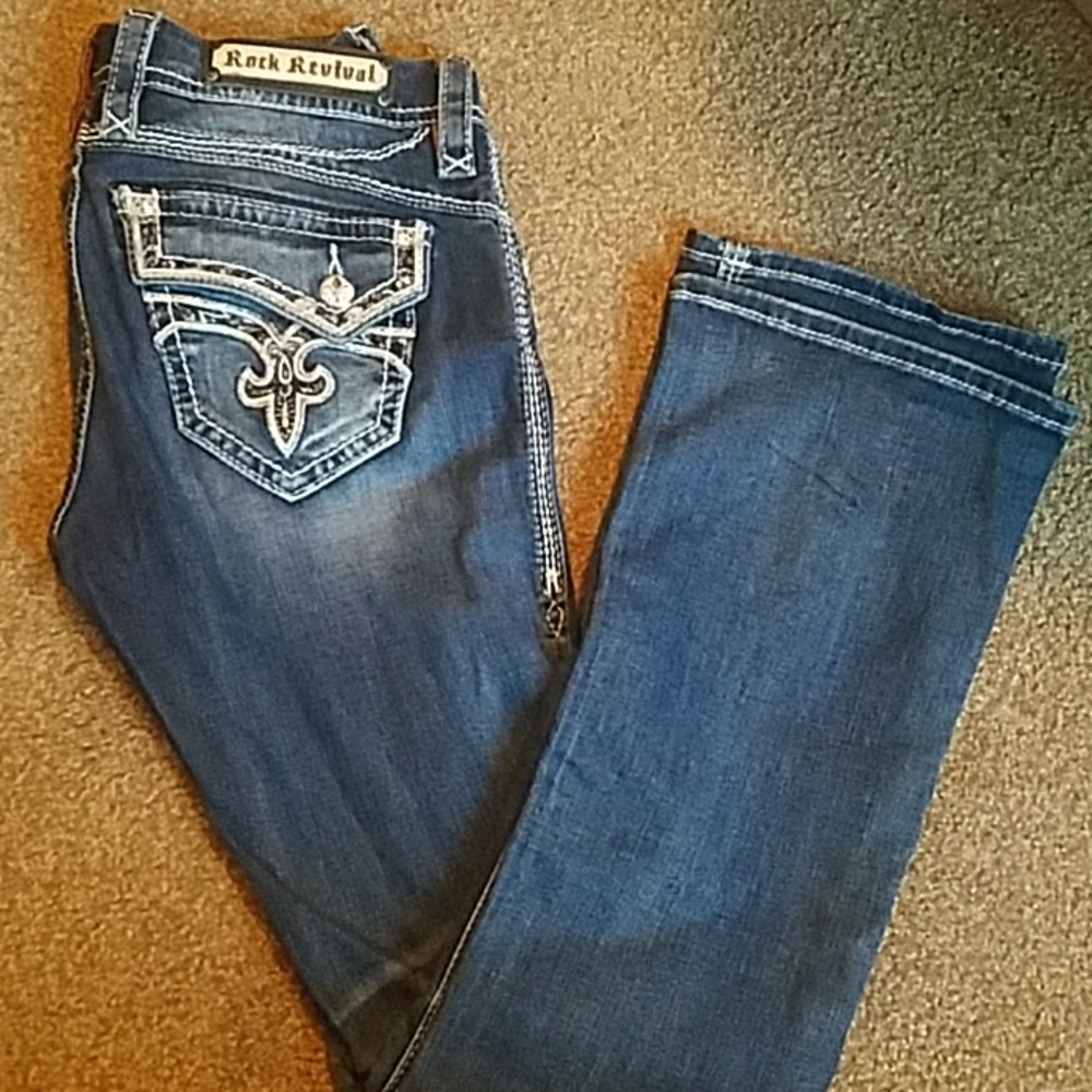 Rock revival boot cut jeans