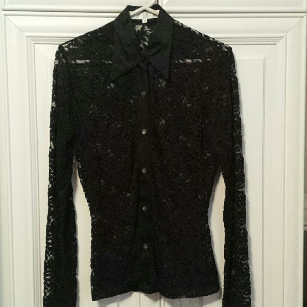Lace, stretch women's shirt