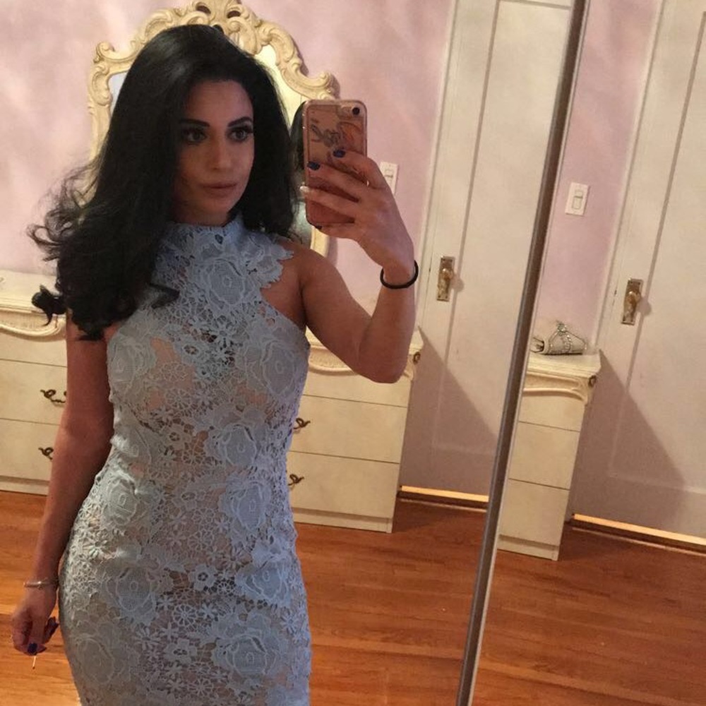 Beautiful, lace dress, in great condition.