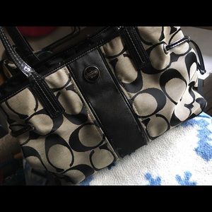 Genuine large Coach purse