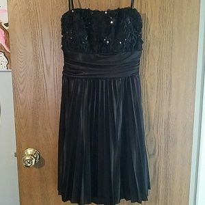 Speechless Strapless Little Black Dress Size 11