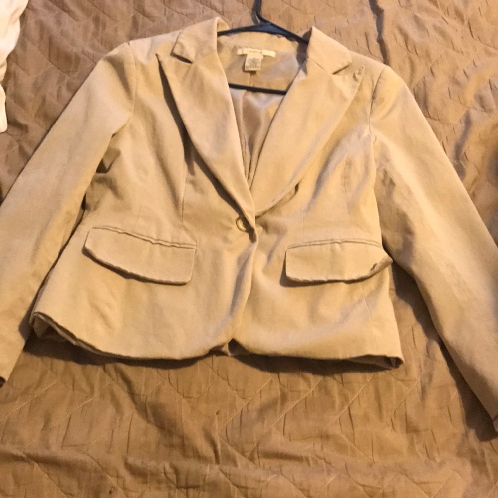 Tan blazer